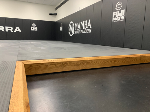 Martial Arts Flooring with Floating Base Frame