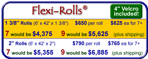 Flexi / EZ Roll Pricing - Ask for a price with freight!