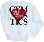 Gymnastics / Heart Sweatshirt