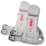 Reisport Men's Double Buckle Ring Grips with Dowel