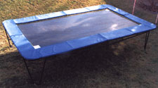 Straight Frame Trampoline