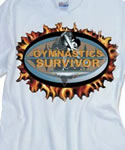 Gymnastics Survivor Cross - Female - T-shirt