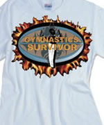 Gymnastics Survivor Cross - Male - T-shirt