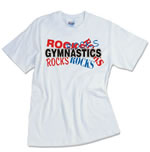 Gymnastics Rocks T-shirt
