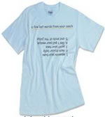 A few last words T-shirt