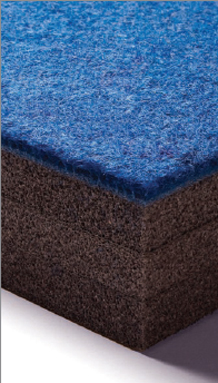 2 Inch Foam Bonded Carpet - Springboards And More