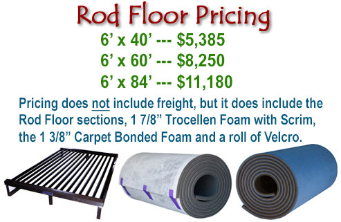 Rod Floor Pricing