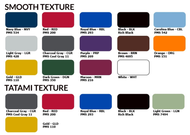 Vinyl Color Choices