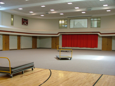 Carpet Deck being laid