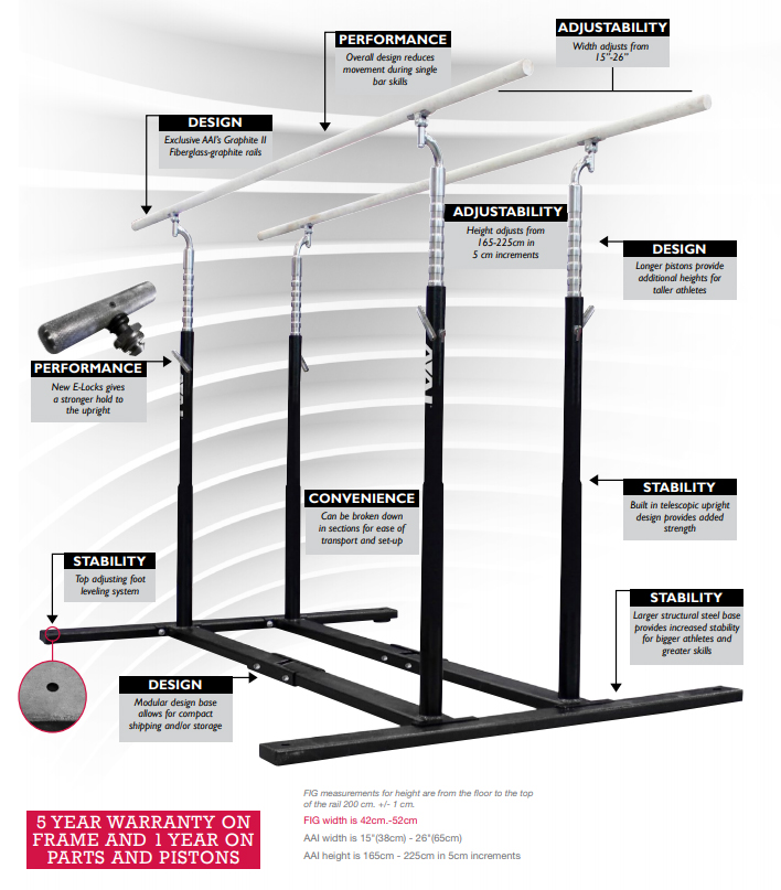 A - EVO-Elite Parallel Bars - AAI