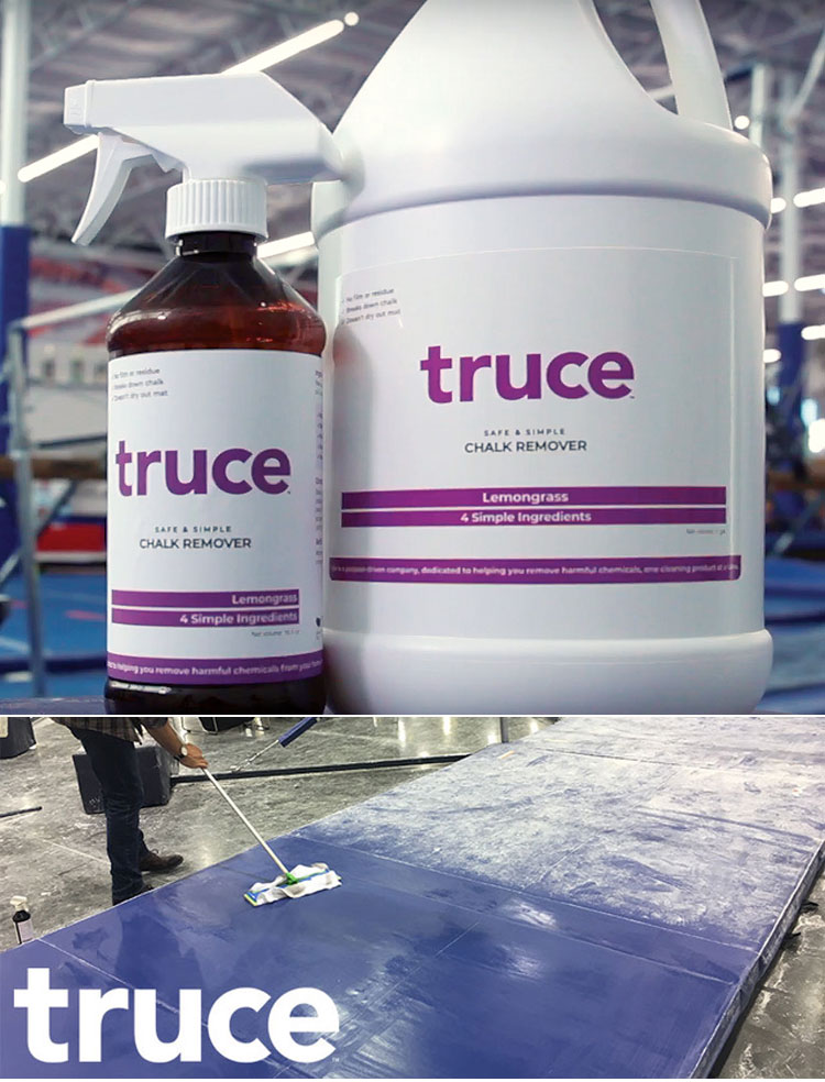 Truce Chalk Remover Concentrate, 1 gallon with Spray Bottle Applicator